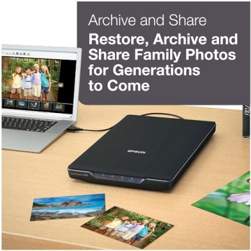 Epson Perfection V39 High-Resolution Photo & Document Scanner