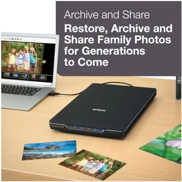 Epson Perfection V39 High-Resolution Photo & Document Scanner