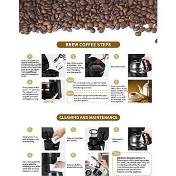 Compact Gevi 4 Cups Coffee Maker for Delicious Brews