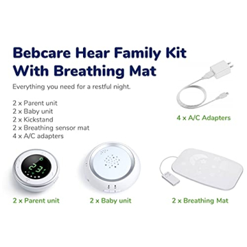 Bebcare Baby Monitor with Ultra-Low Radiation Technology