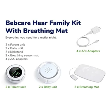Bebcare Baby Monitor with Ultra-Low Radiation Technology