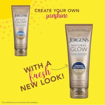 Jergens Natural Glow Firming Self Tanner Body Lotion 7.5 Oz