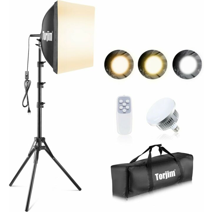 Professional Softbox Lighting Kit for Photography