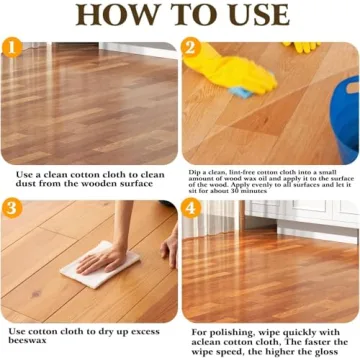 Jefuzh Lux Grove Furniture Salve Set for Leather Protection