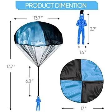 PGXT Parachute Toy for Kids - Tangle Free Fun