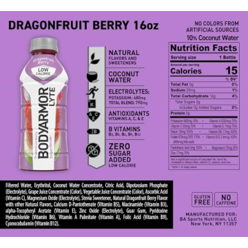 Hydrating Dragonfruit Berry Sports Drink - 12 Pack