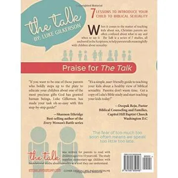 The Talk: 7 Lessons to Introduce Your Child to Biblical Sexuality