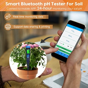 YINMIK Digital pH Tester for Soil and Water Measurement