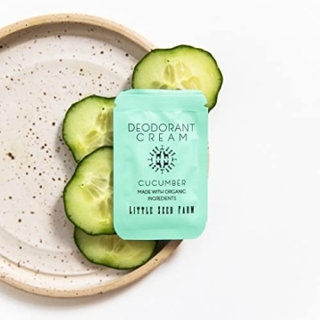 Little Seed Farm Cucumber Deodorant Cream for All