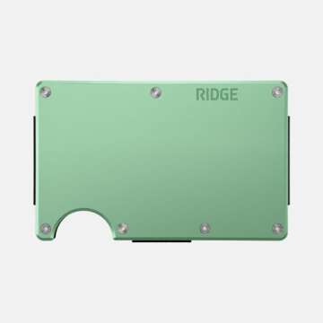 The Ridge Wallet For Women, Slim Wallet For Women - Thin as a Rail, Minimalist Aesthetics, Holds up ...