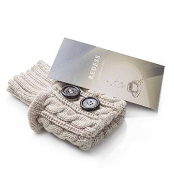 Women Boot Knit Cuffs for Warmth and Style