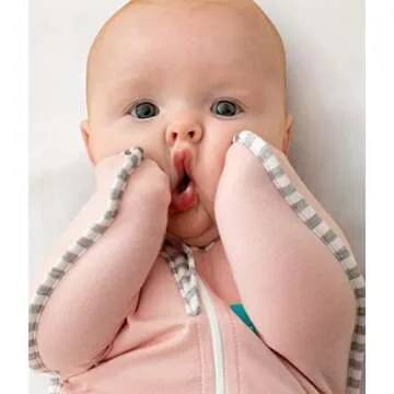 Love to Dream Swaddle UP, Baby Sleep Sack, Self-Soothing Swaddles for Newborns, Improves Sleep, Snug Fit Helps Calm Startle Reflex, New Born Essentials for Baby, 1.0 TOG, 8-13lbs, Pink