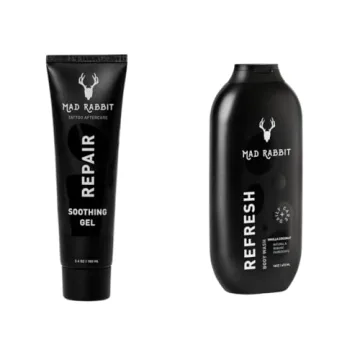 Mad Rabbit Tattoo Aftercare Gel & Refresh Wash Bundle - Ultimate Skin Care