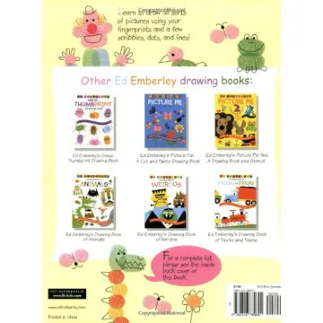 Ed Emberley's Fingerprint Drawing Book for Kids