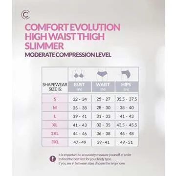 CURVEEZ High-Waisted Tummy Control Body Shaper for Women