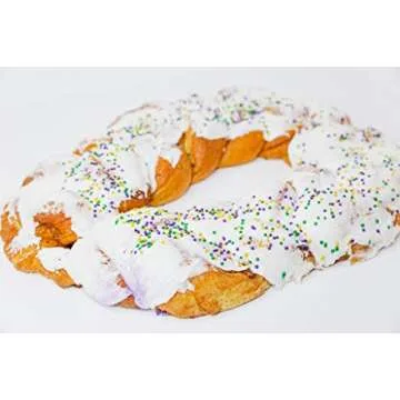 Traditional King Cake by Nonna Randazzos - Shipped in Protective Box