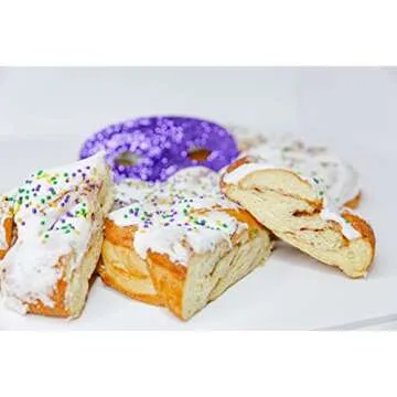 Traditional King Cake by Nonna Randazzos - Shipped in Protective Box