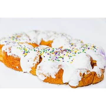 Traditional King Cake by Nonna Randazzos - Shipped in Protective Box