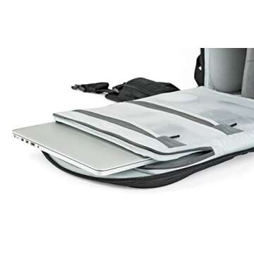 Lowepro ProTactic 450 AW II Black Pro Modular Backpack with All Weather Cover for Laptop Up to 15 Inch, Tablet, Canon/Sony Alpha/Nikon DSLR, Mirrorless CSC and DJI Mavic Drones LP37177-PWW, Black