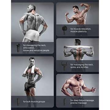 Opove M3 Pro Max Massage Gun for Athletes - Deep Tissue Relief