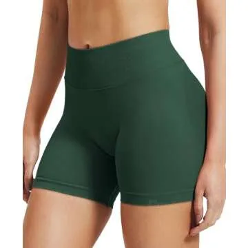 VOYJOY Workout Impact Shorts - Tummy Control & Scrunch Design