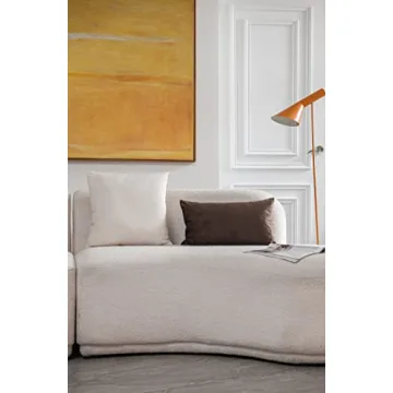 Luxurious DEZENE Velvet Pillow Covers for Home Decor