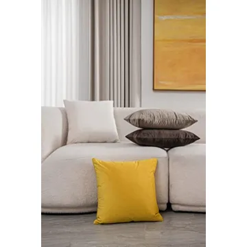 Luxurious DEZENE Velvet Pillow Covers for Home Decor