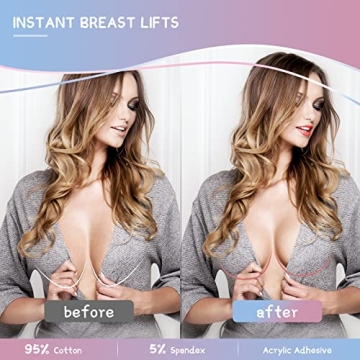 VBT Boob Tape for Instant Breast Lift, A-G Cup Friendly