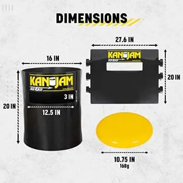 Kan Jam Original Disc Toss Game for Outdoor Fun