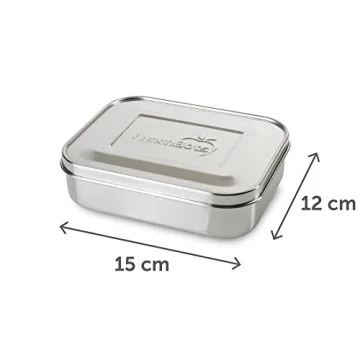 LunchBots Medium Trio II Snack Container for Healthy Meals