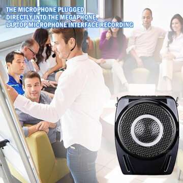 JETEHO Headset Microphone for Versatile Audio Solutions