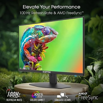Sceptre 24-inch 100Hz Gaming Monitor with Eye Care Features
