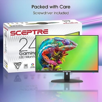 Sceptre 24-inch Gaming Monitor 100Hz 1ms with Built-in Speakers