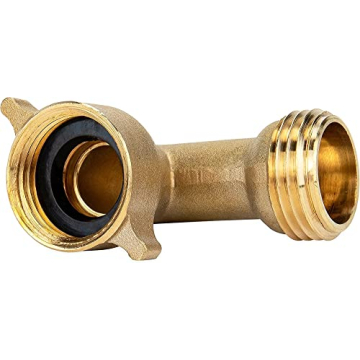Camco 90-Degree Hose Elbow - Durable Brass Connection