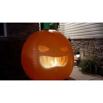 Jabberin' Jack 5 Foot Tall Pumpkin with Projector