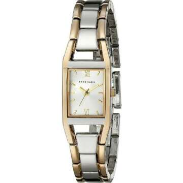 Anne Klein Women's Two-Tone Dress Watch - Stylish & Elegant 10-6419SVTT