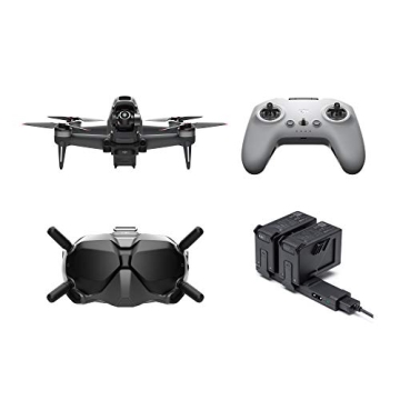 DJI FPV Combo (Goggles V2) + Fly More Kit, First-Person View Drone with 4K Camera, 2 More Batteries ...