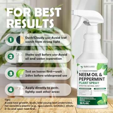Neem Oil Spray for Plants | All-Natural Pest Control Solution