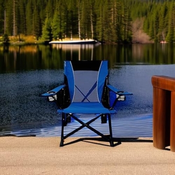 Kijaro Folding Camp Chair with Dual Lock - Comfortable & Portable