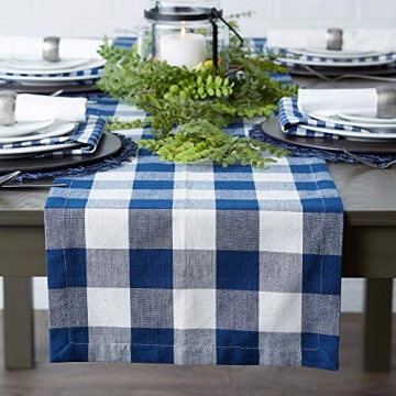 DII Buffalo Check Table Runner - 14x72 Classic Style