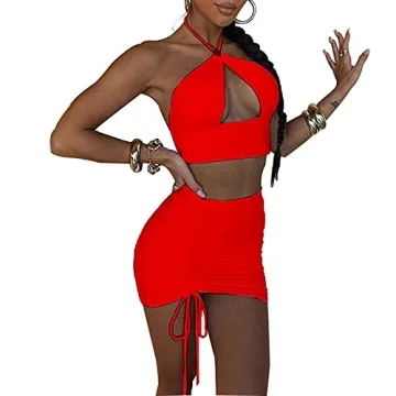SHESEEWORLD Women's Sexy 2 Piece Outfit for Summer Trends