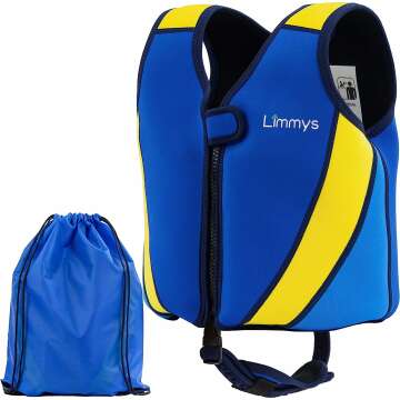 Limmys Premium Toddler Swim Vest - Safe, Stylish Buoyancy Aid
