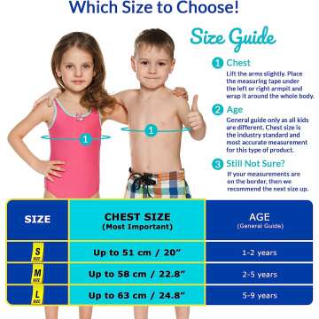 Limmys Toddler Swim Vest - Premium & Safe for Kids