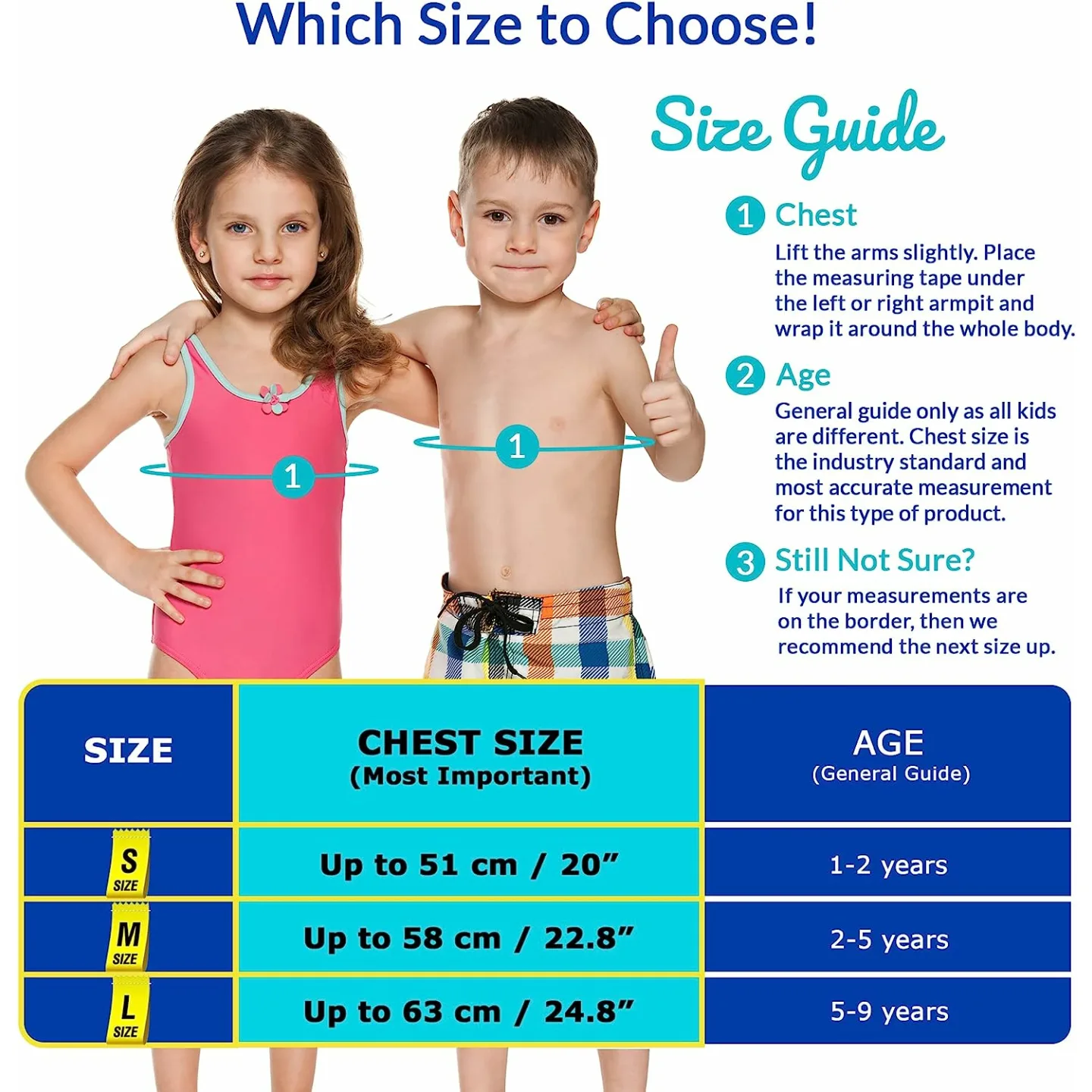 Limmys Toddler Swim Vest - Premium & Safe for Kids