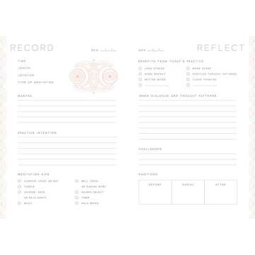 Meditation: 90-Day Reflection Journal for Mindfulness