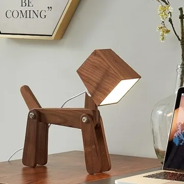 HROOME Cute Dog Lamp Dimmable Touch Control for Kids