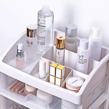 Simbuy Makeup Organizer with 3 Drawers for Cosmetics
