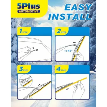 5 PLUS® 13 Inch Rear Wiper Blade: Durable Replacement for Chevy, Tahoe & More