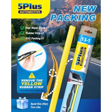 5 PLUS® 13 Inch Rear Wiper Blade for Chevy Suburban and More
