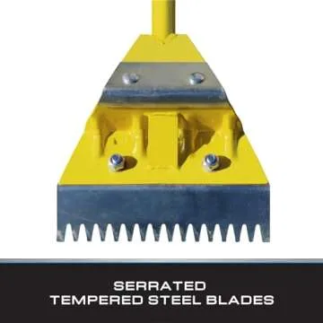 Tie Down Engineering Roof Ripper with Steel Handle | 47.5 inch Long, Weighs 7 lbs. | Roofing Tool | Shingle Remover | Pack of One